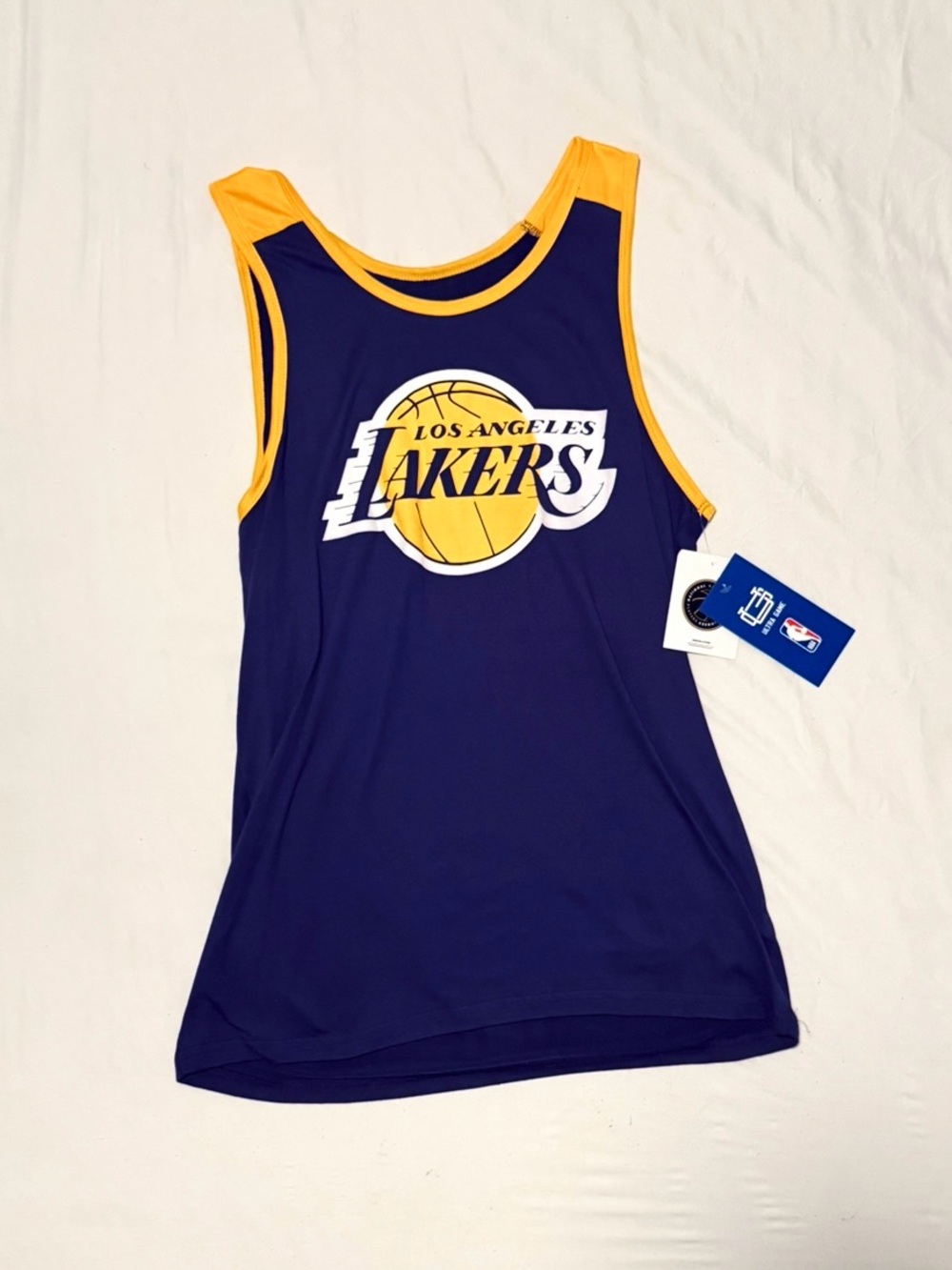 NBA Ultra Game Lakers LeBron James The Run Up Tank Top Men’s Size: Medium